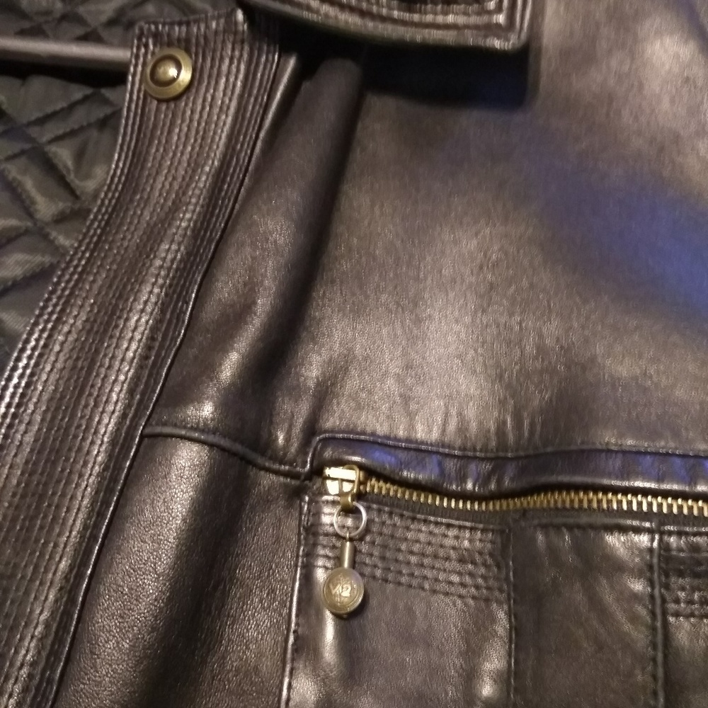 V2 by Versace Men's genuine leather jacket.